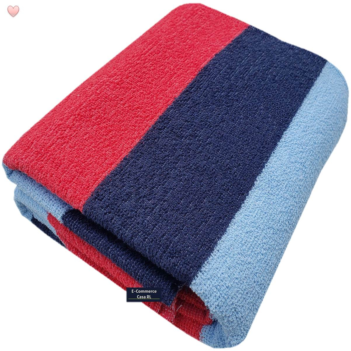 Arkwright Cali Toalha De Praia Listrada Cabana - Pacote Com 4 - Conjunto De Toalhas Felpudas Macias 100% Algodão Leve De Secagem Rápida Para Piscina