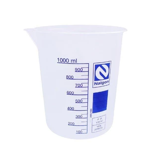 Becker Em Polipropileno 1000 Ml Graduado 50/50 Ml – Nalgon copo de becker
