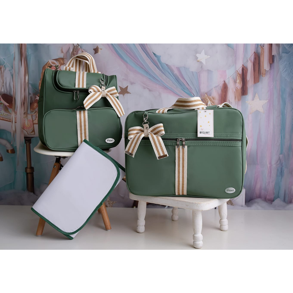 Kit Bolsas Maternidade Realeza para Bebê Menina/Menino