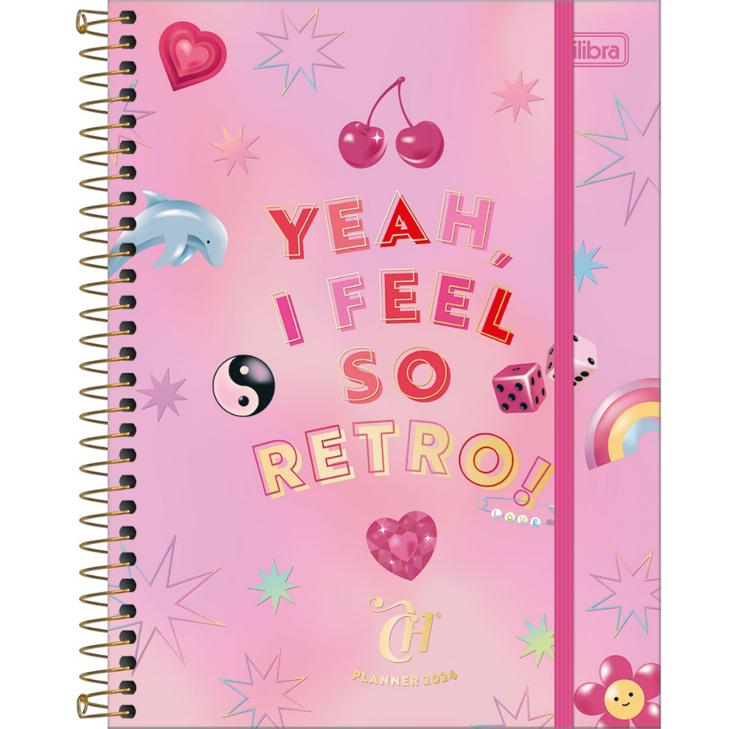 Planner Espiral Capricho 2024 Tilibra 17972 Shopee Brasil