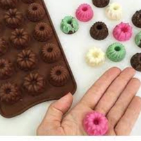 Forma De Silicone Mini Fantasia Pudim Chocolate/Bolo