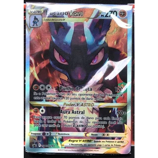 Cartas Raras, Promocionais e Ultra Raras de Pokémon Coleção Realeza Absoluta Crow Zenith Vmax Radiantes Vastro Lucario Zamazenta Zacian