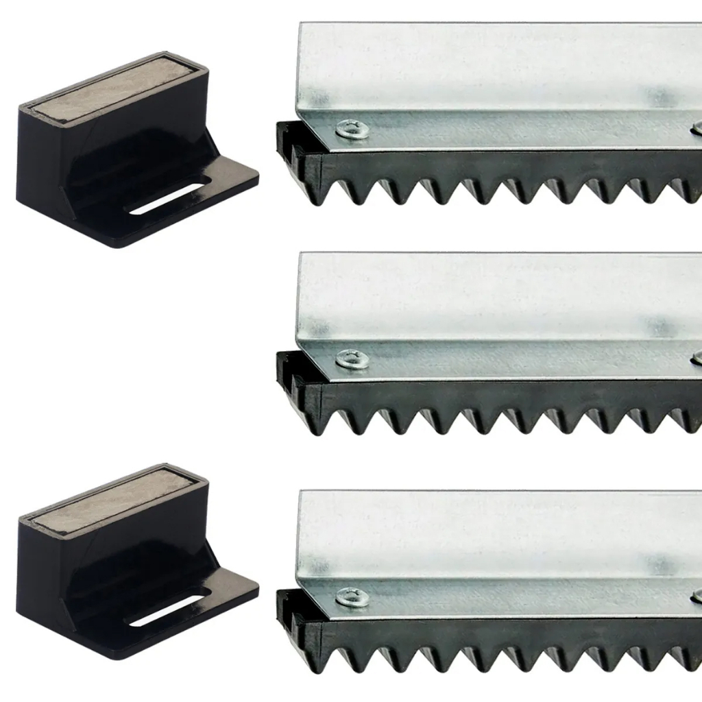 3mts Cremalheira para Motor De Portão Todas As Marcas + Par De Imãs