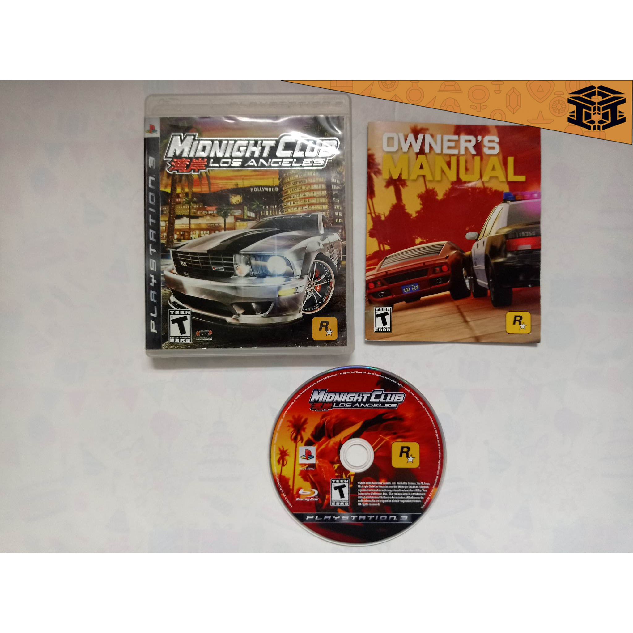 Jogo Ps3 Midnight Club Los Angeles Original Playstation 3