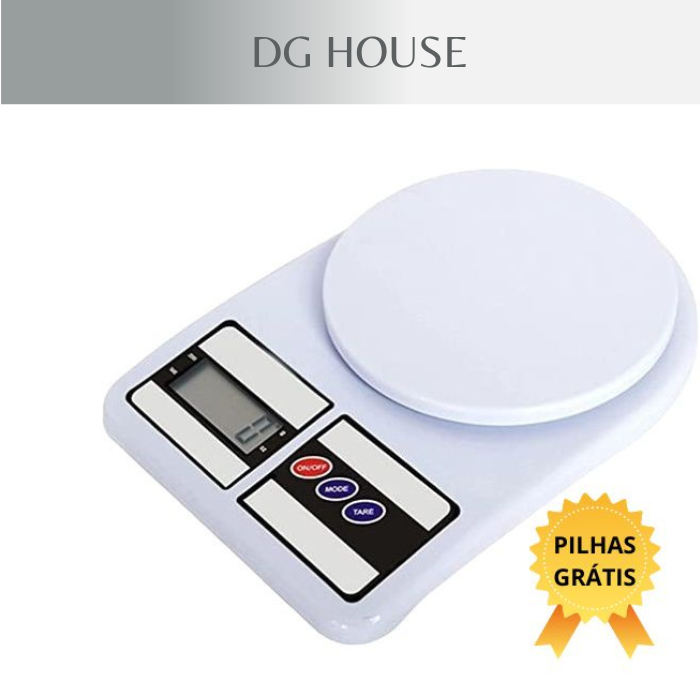 Balança Digital Cozinha Comida Precisão 1g a 10kg | Shopee Brasil