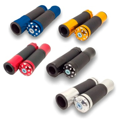Manopla Esportiva Titan Twister Xre Biz Pop Cb300 Bros Yes Com Punho em Alumínio Modelos Universais Diversas Cores