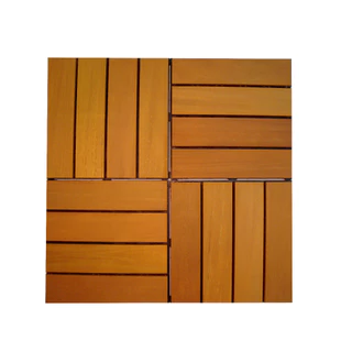 Deck Madeira Garapeira Modular Base Plastica 29cm x 29cm