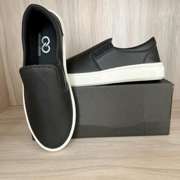 Tênis Masculino Sleep On Sapatênis Calce Fácil Casual Leve