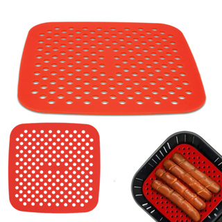 Tapete Airfryer Silicone Culinário Antiaderente Protetor Forno Fritadeira Elétrica Universal