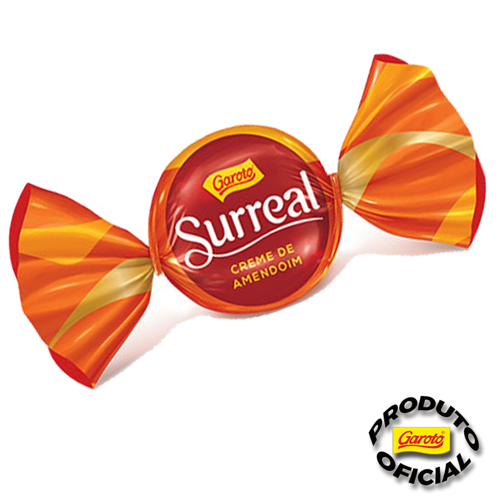 Bombom Surreal Garoto 1kg Oferta Chocolates Creme de Amendoim Shopee