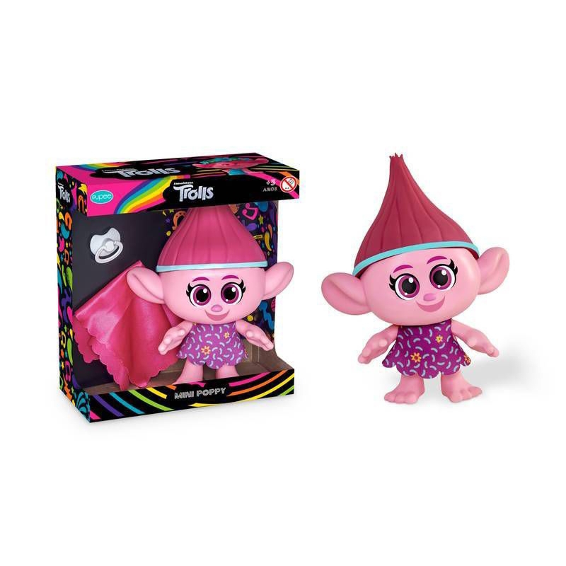 Boneca Poppy Princesa Trolls 2 Word Tour - Pupee - Bonecas