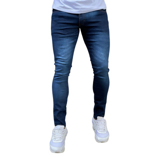 Calça Jeans Masculina Skinny Linha Premium Lavagem Média Tradicional