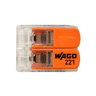 Kit c/ 6UN Conector 221-612 Wago 6mm 2 vias