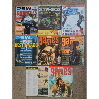 Revistas Ação Games, PSWorld e mais (ler descrição!)