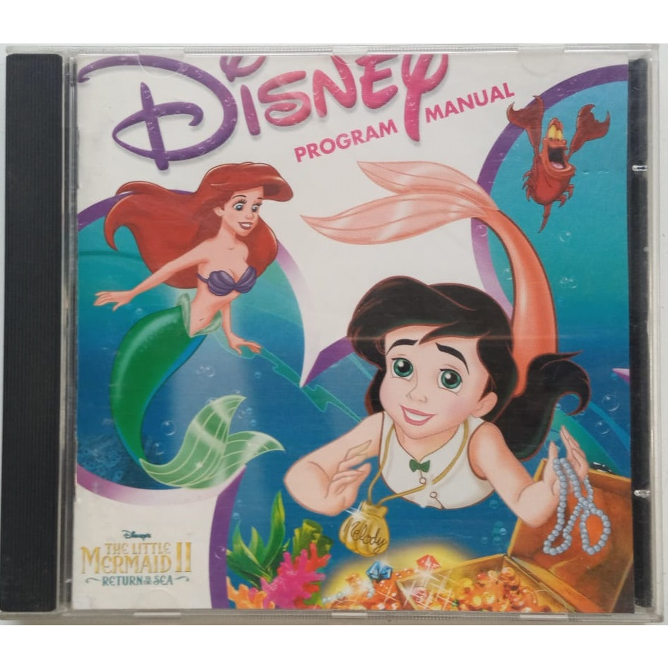 Jogo Pc Cd Rom Disney The Little Mermaid 2 Return to the Sea