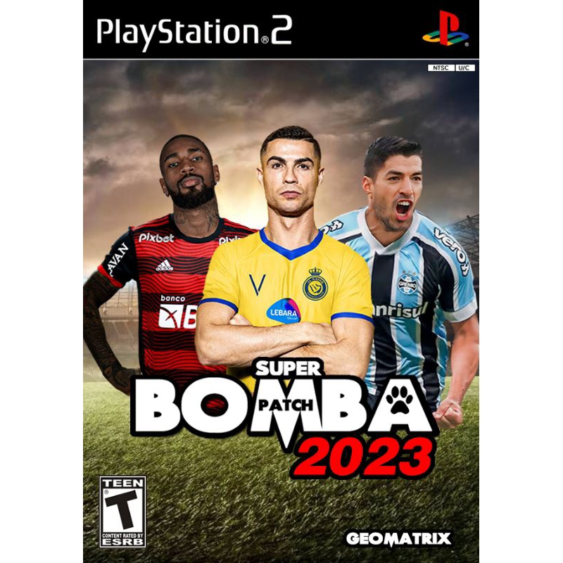 jogo de futebol 2023 para ps2 com capa