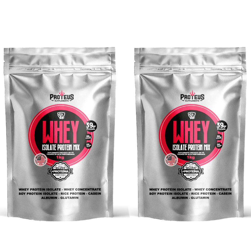 Whey Protein Iso Mix 2kg 39gr Proteina muito mais Resultados