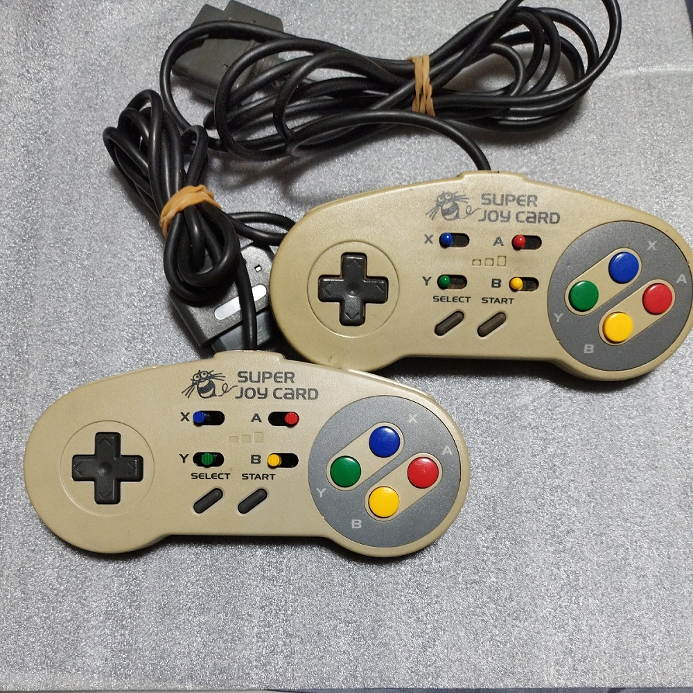 Controle Super Nintendo Super Famicom Super Joy Card | Shopee Brasil