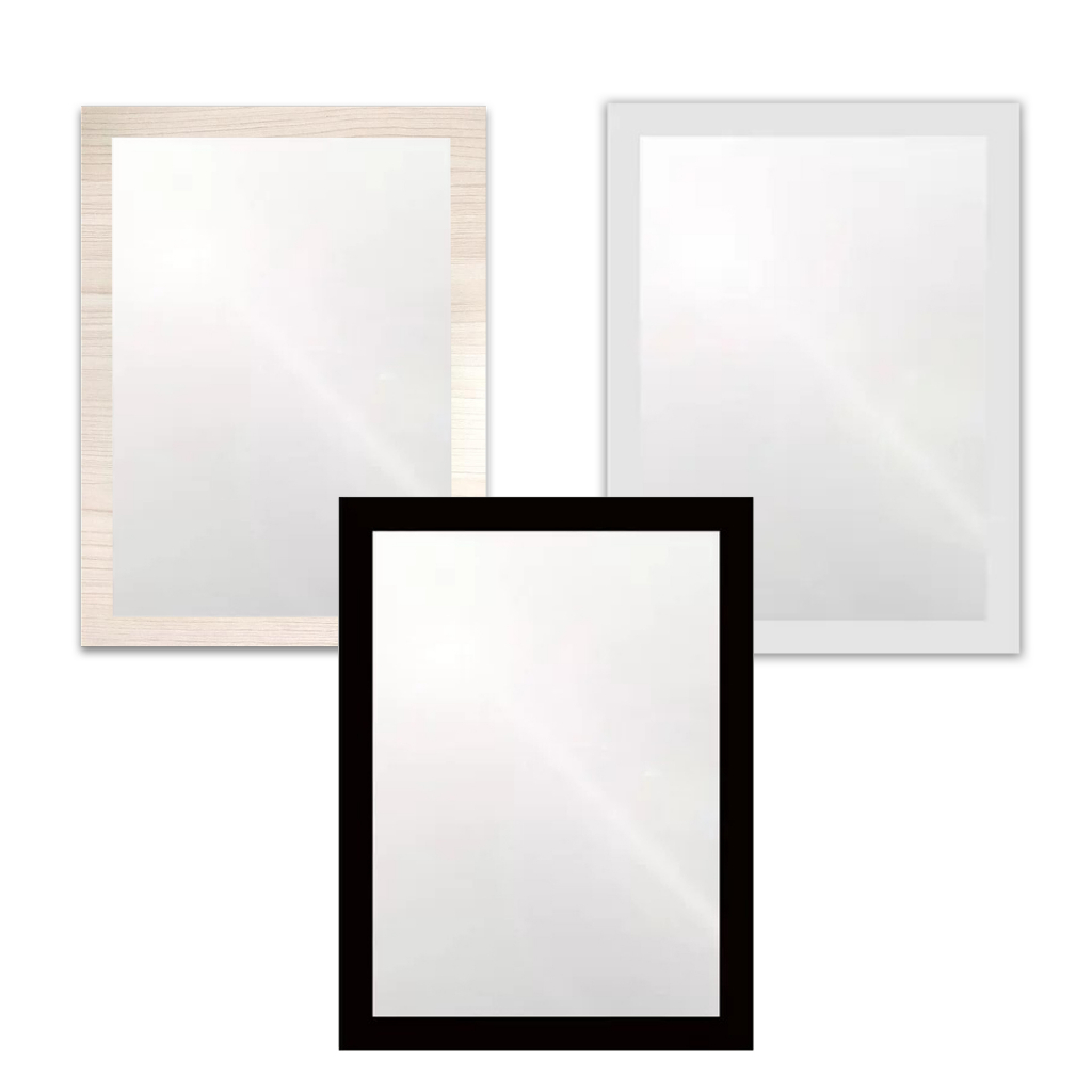 Espelho 30x40 com Moldura de Madeira