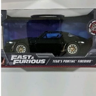 MINIATURA PONTIAC FIREBIRD VELOZES E FURIOSOS 1/32 METAL