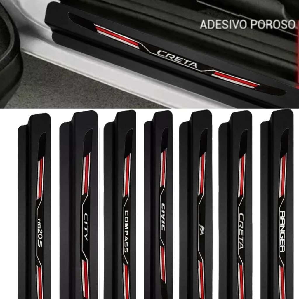 Soleira Proteção Porta Poroso e Resinado Sport 4 Portas
