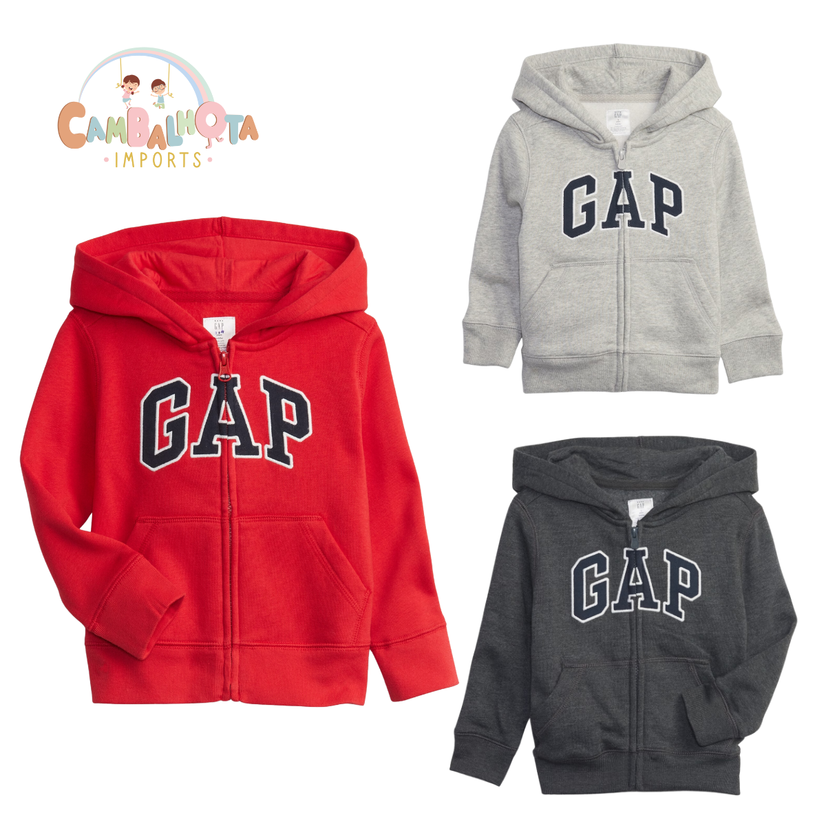 Casaco gap store com ziper original