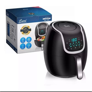 Fritadeira Eletrica Air Fryer Digital 6.5 Litros 1700w 110v 220v Sem Oleo Facil E Rapido Lumi 1ª Linha