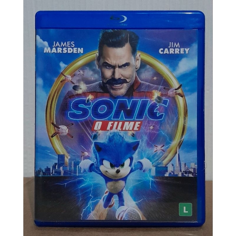 Blu-ray - Sonic 2 - O Filme (Jim Carrey)
