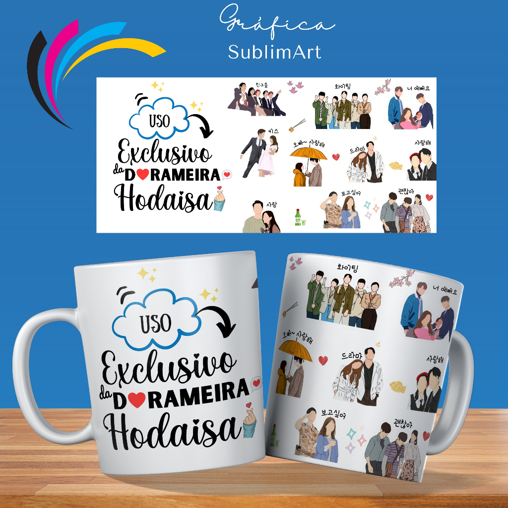 Caneca uso exclusivo de uma dorameira