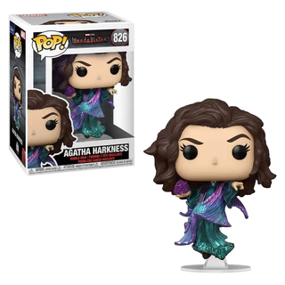 FUNKO POP MARVEL WANDAVISION - AGATHA HARKNESS 826 NOVO ORIGINAL em Oferta na Shopee