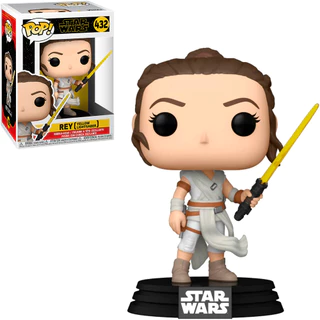 FUNKO POP STAR WARS - REY 432 NOVO ORIGINAL em Oferta na Shopee