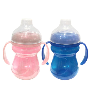 Copo de Transição Bico Silicone Macio Bebê 6 Meses Infantil Bebê Copinho 240ml