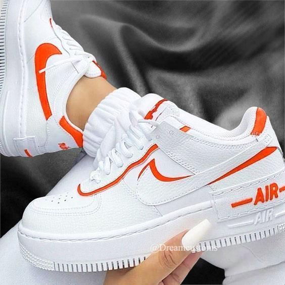 Nike air hot sale force laranja