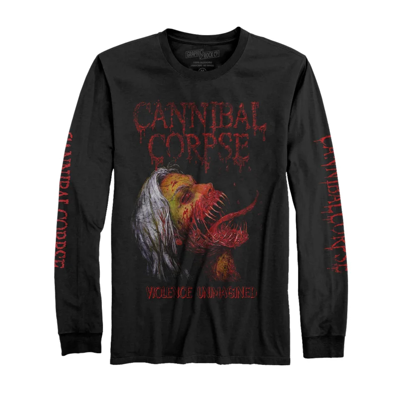 Camiseta Cannibal Corpse Manga Longa