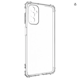 Capa case para Sams Galaxy A34 5G OU A54 5G transparente com borda protetora