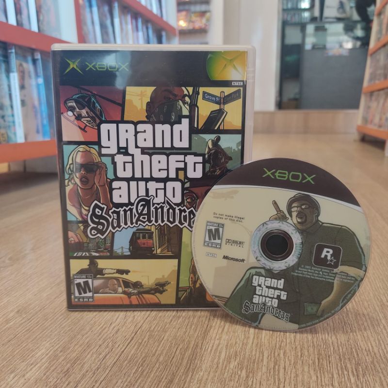 GTA San Andreas - Xbox Clássico