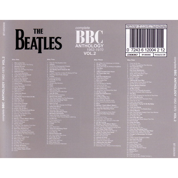 The Beatles Complete BBC Anthology (12 CDs) | Shopee Brasil