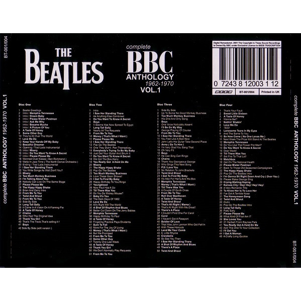 第一ネット CDs) (12 Anthology BBC Complete Beatles The | Brasil Shopee 洋楽