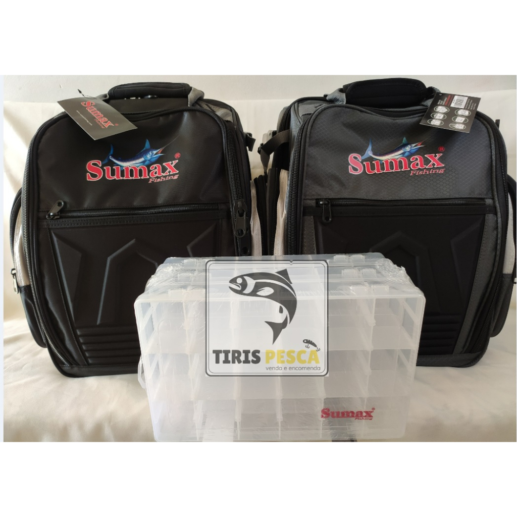 Mochila Sumax SM-1203 + 3 estojos | Shopee Brasil