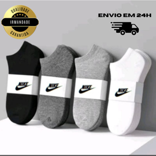 Kit 6 ou 3 pares de meia soquete meia invisível 100% algodão promoção