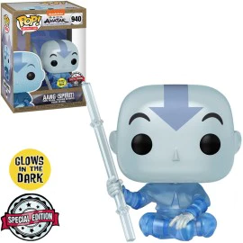 FUNKO POP AVATAR THE LAST AIRBENDER EXCLUSIVE - AANG (SPIRIT) #940 (GLOW)