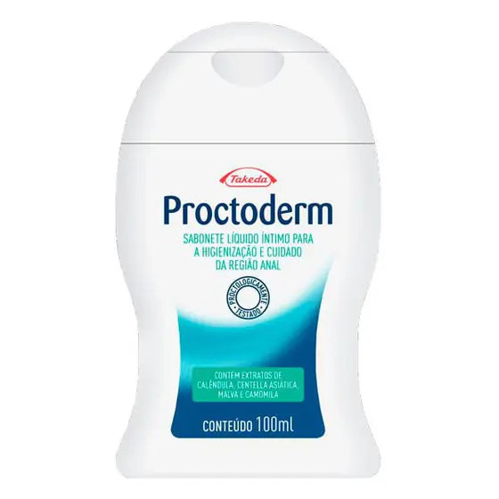 Proctoderm Sabonete Líquido 100ml | Shopee Brasil
