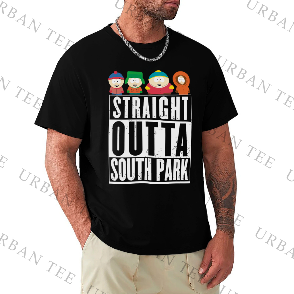 Camiseta Camisa Algodao South Park Straight Outta Aesthetic Y2k Cartoon Unissex Shopee Brasil