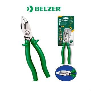Alicate Universal 8" Corte Tesoura St72504l - Sata/Belzer