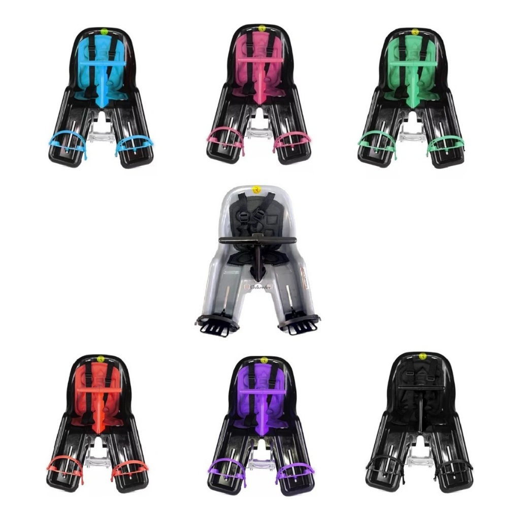 Cadeirinha Dianteira Refactor Baby para Bike de Bicicleta Infantil cores