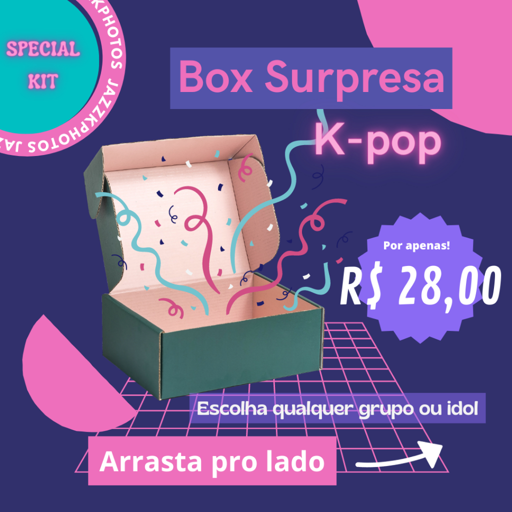 Box Surpresa K-pop Group/Idol | Shopee Brasil