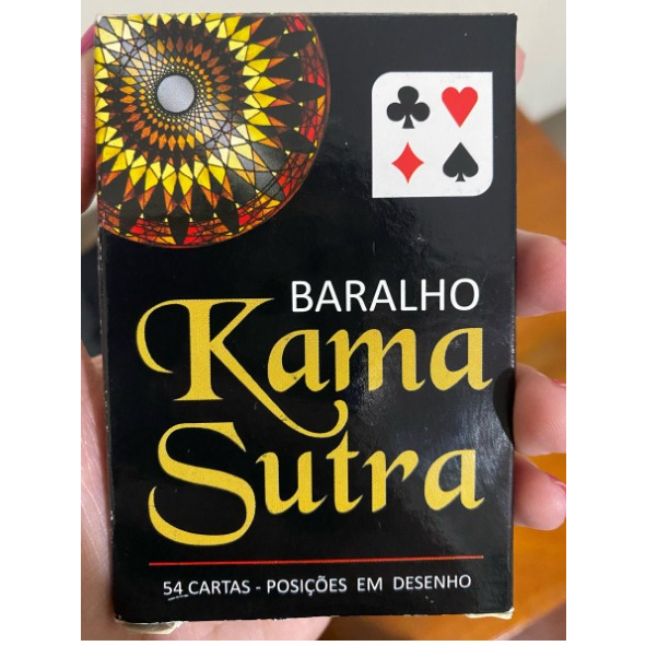 Baralho Kama Sutra 54 Cartas Shopee Brasil 9095