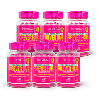 Combo Tratamento 6 Meses Forever Hair Crescimento Capilar