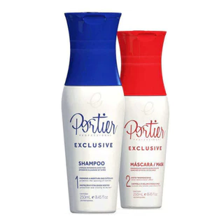 Portier Escova Progressiva Exclusive Kit 2x250ml L