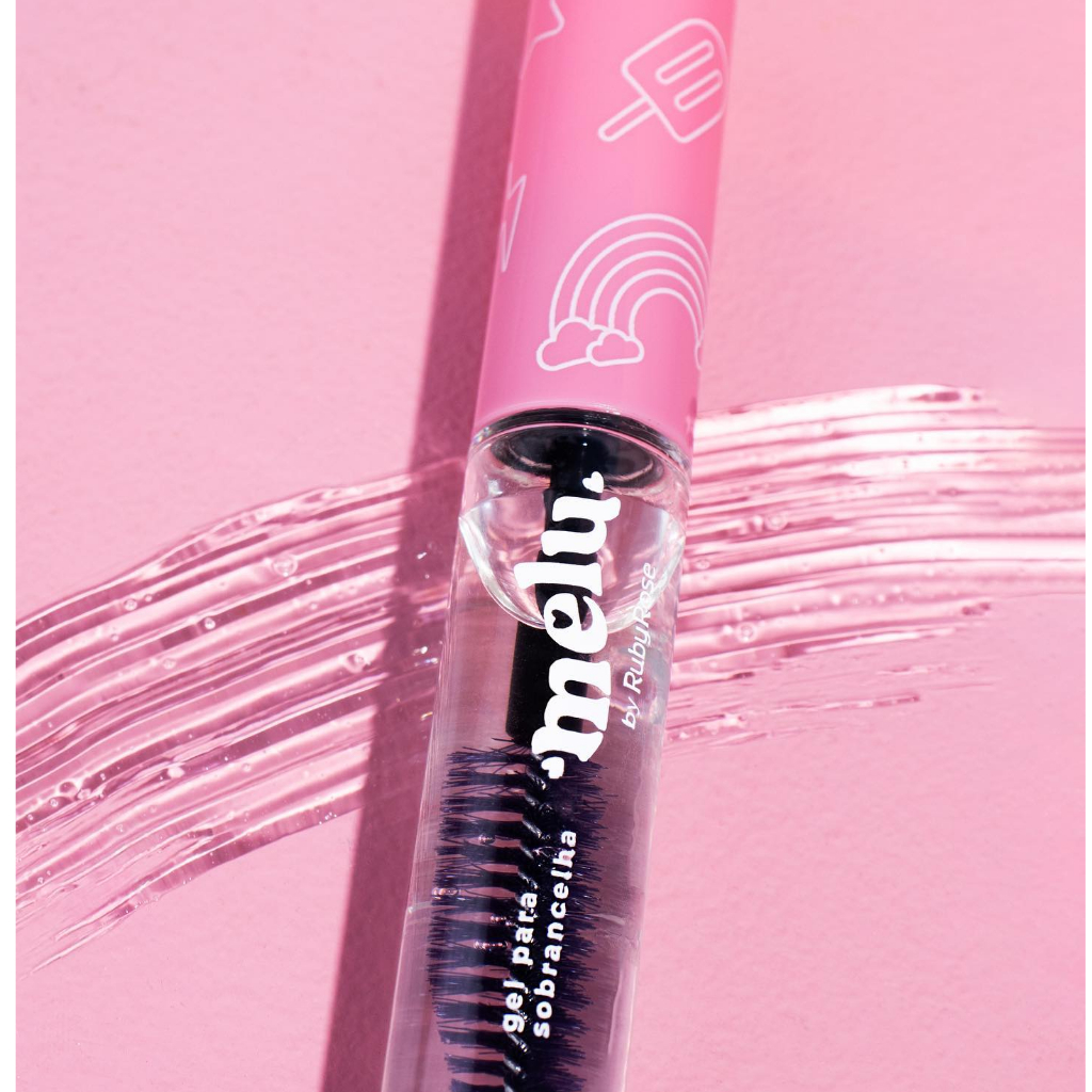 Gel Incolor Para Sobrancelha Melu Ruby Rose